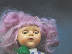 virga purple hair face